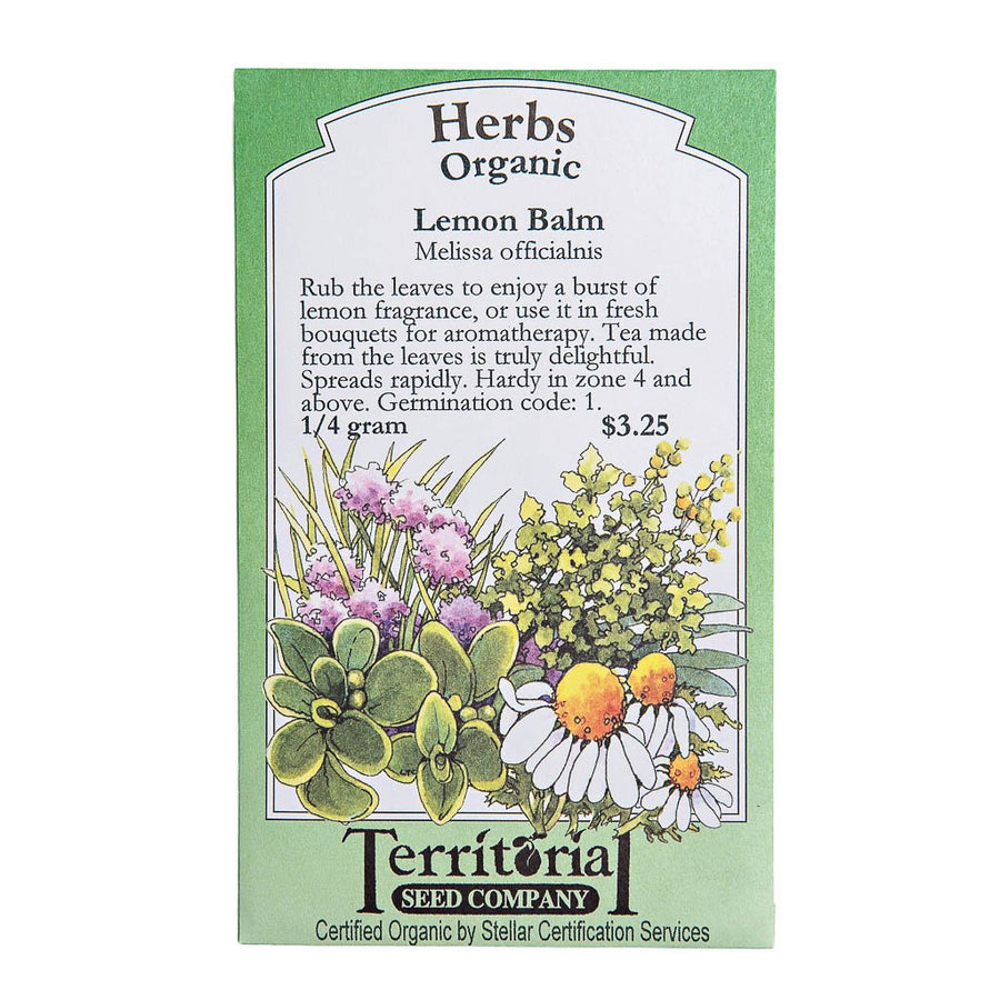 Lemon Balm Seeds | smallpetselect-development