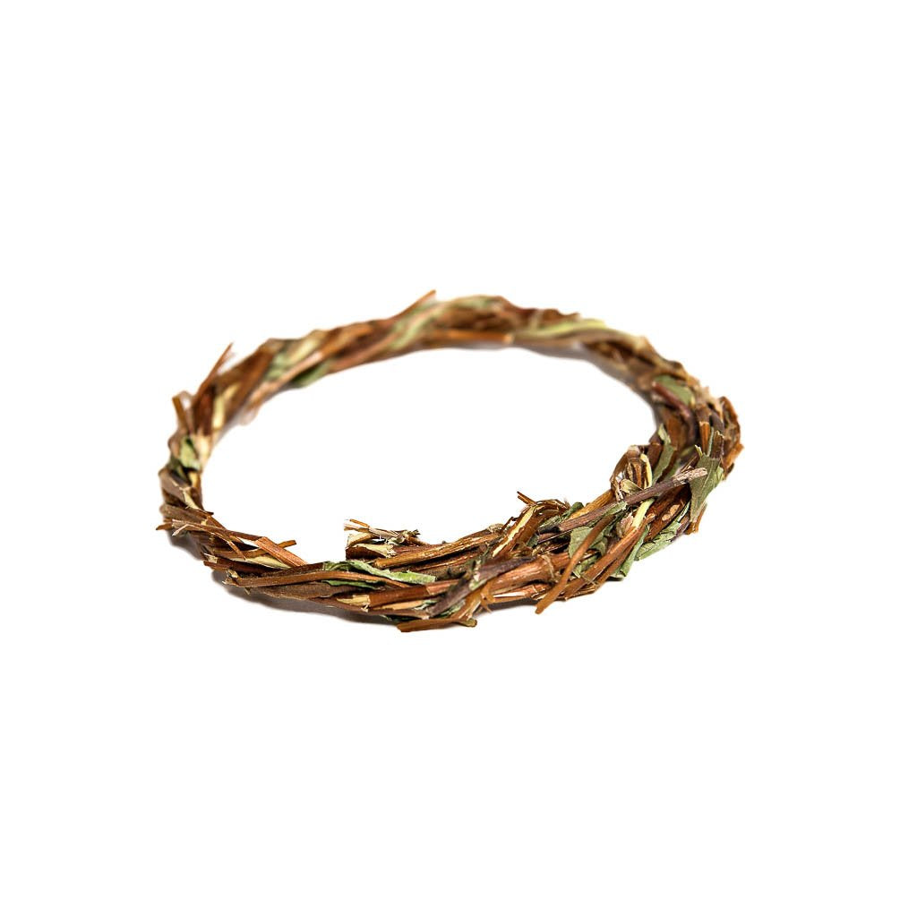 Leafy Green Honeysuckle Vine Ring | smallpetselect-development